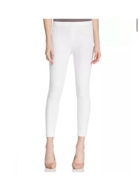 SPANX White Ankle Ponte Skinny Pants